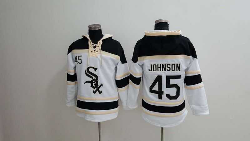 Chicago White Sox #45 Michael Jordan White Sawyer Hooded Sweatshirt Baseball Hoodie,We sell and wholesale Chicago White Sox #45 Michael Jordan White Sawyer Hooded Sweatshirt Baseball Hoodie on line form chian!